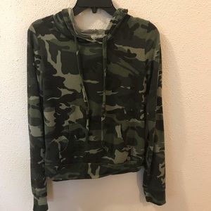 Green Camo Sweatshirt
